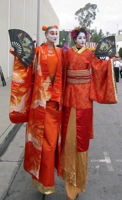 Maidens in Orange